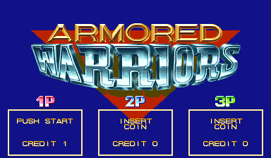 Armored Warriors (Euro 941024) Title Screen
